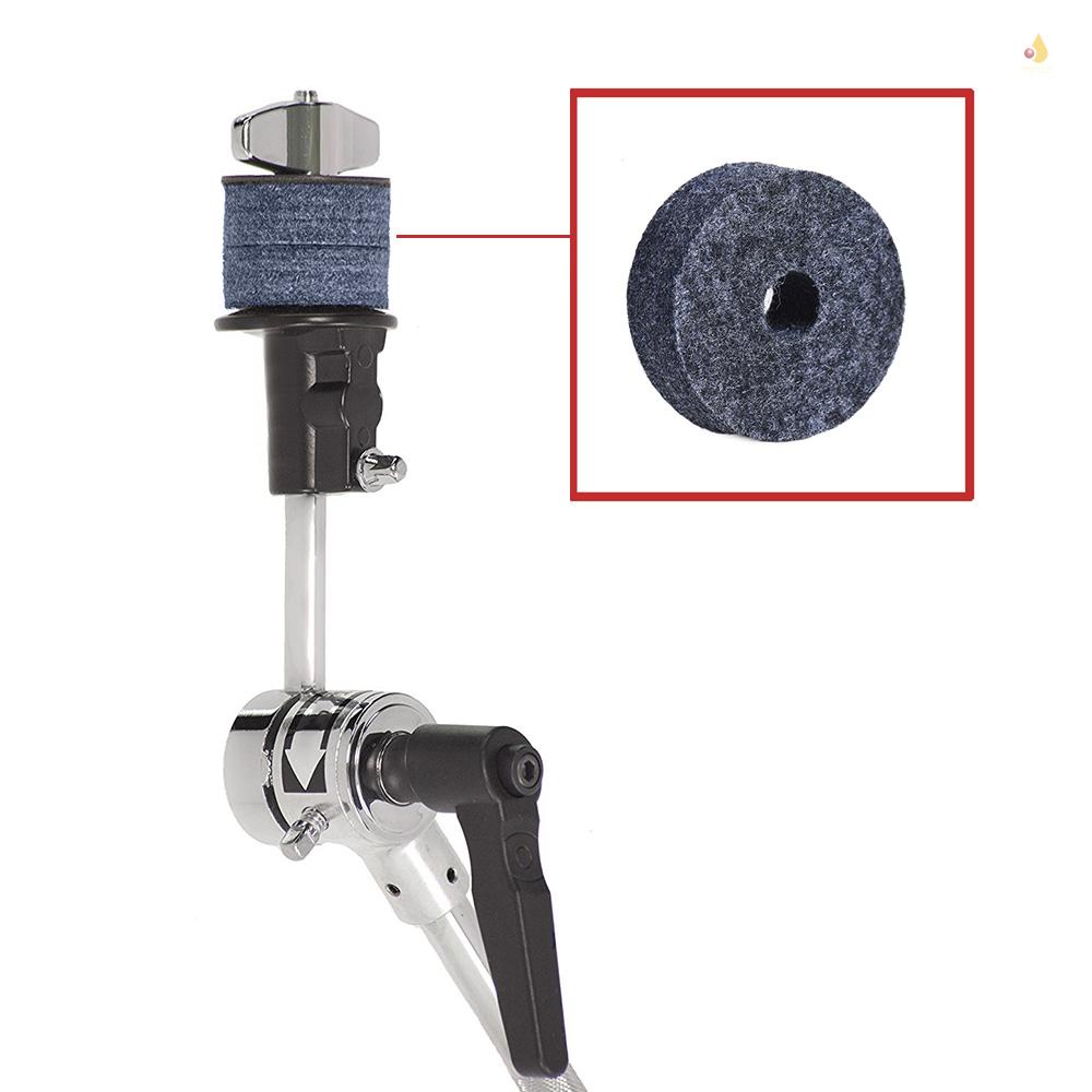 Bộ 10 Vòng Đệm Cymbal Chuyên Dụng Cho Trống Cymbal Có Giá Đỡ