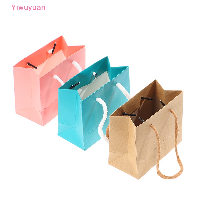 < Yiwuyuan > Túi Xách Mua Sắm Mini Thời Trang DIY Mới Cho Nhà Búp Bê