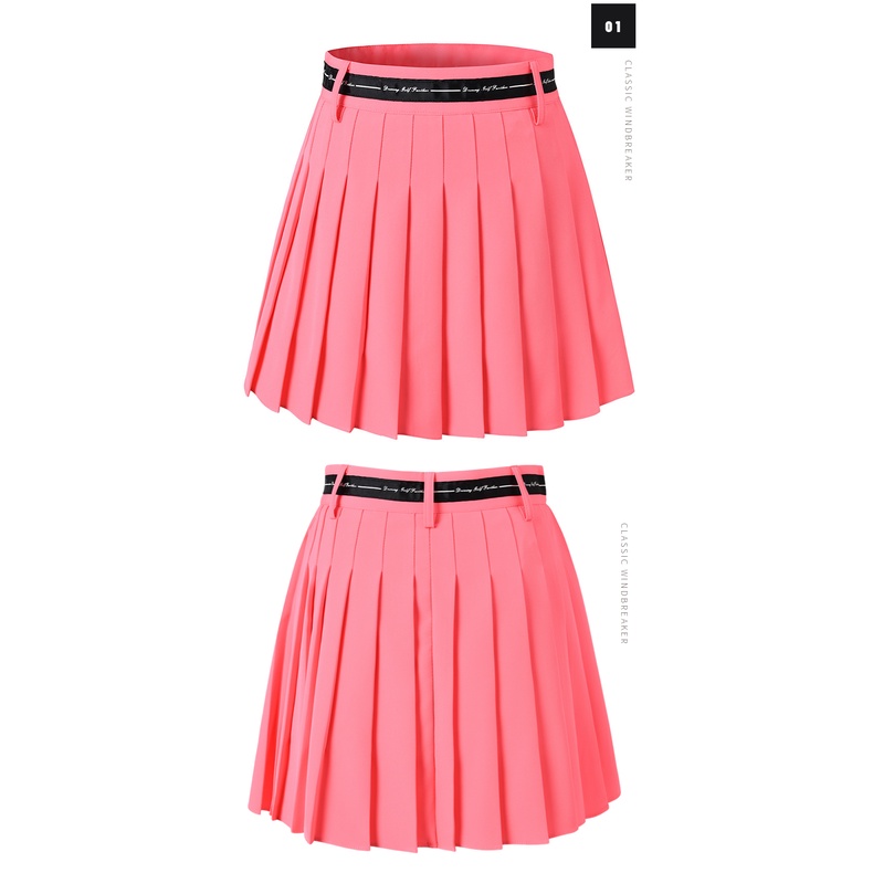 Chân Váy Mini Mềm Mại Xếp Ly Nhanh Khô Thoáng Khí Chống Lộ Hàng Cho Nữ Chơi Golf