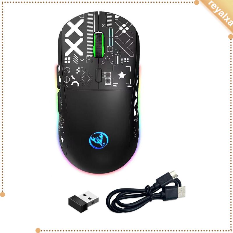 Chuột Chơi Game 6 Nút 3600 DPI RGB Nhiều Màu Sắc Dành Cho Máy Tính
