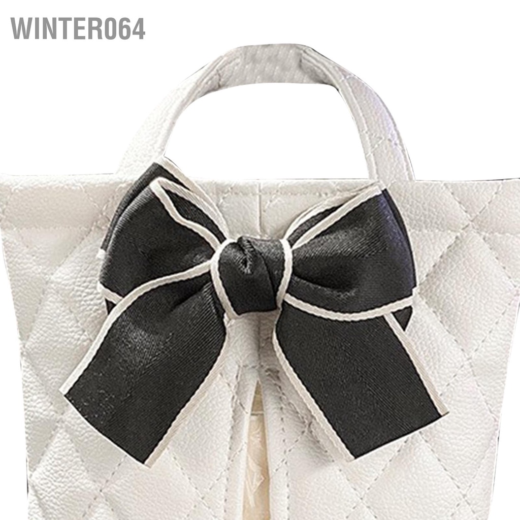 Winter064 Túi đựng khăn giấy treo ô tô Ngoại hình đáng yêu chống nước cho mọi loại xe