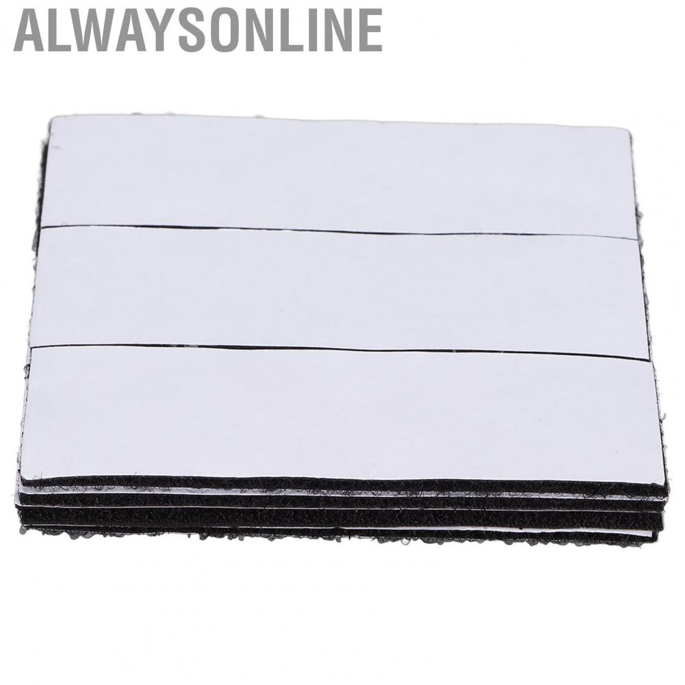 Alwaysonline Heavy Duty Hook and Loop Tape  Convenient Industrial Strength Stick Back Fastener 10 X 3cm/3.9 1.18in for Cars Walls