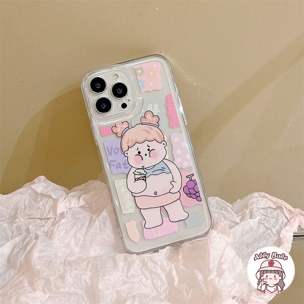 Ốp Điện Thoại TPU Mềm Trong Suốt Chống Sốc In Hình Que Kem Cho IPhone 14 Pro Max 11 12 11 Pro Max X XS 7Plus