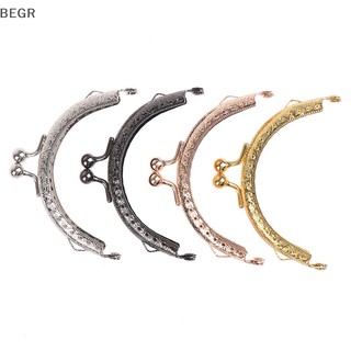 Tay cầm túi xách tròn 8.5cm khung kim loại
