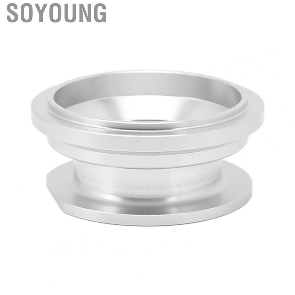 Soyoung Blow Off Valve Adapter  Durable Perfect Sealing Solid Construction BOV Flange for Hks Sqv To TiAL 50mm