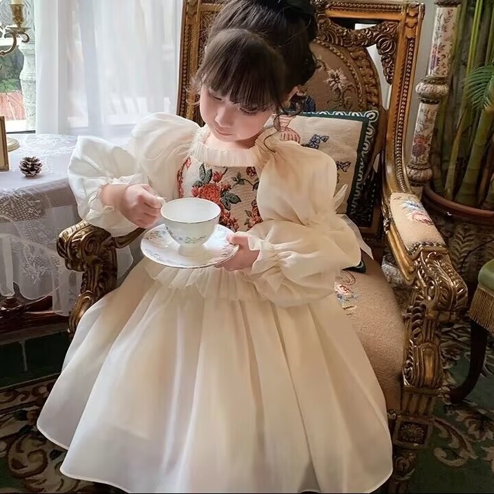 Đầm Công Chúa Thiết Kế Xinh Xắn Thời Trang Xuân Hè 2023 Cho Bé Gái