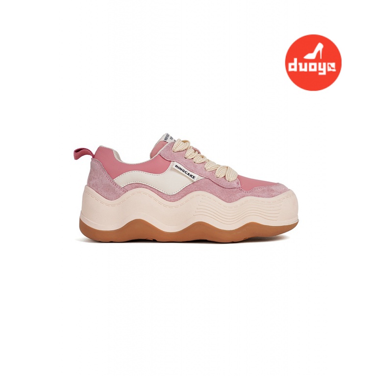 Duoya Factory Thẳng Hàng ~ [Hàng Có Sẵn] {} Giày Thể Thao Đế Dày Màu Cầu Vồng Ngựa Con ~ Giày Thể Thao Giản Dị Miễn Phí Vận Chuyển