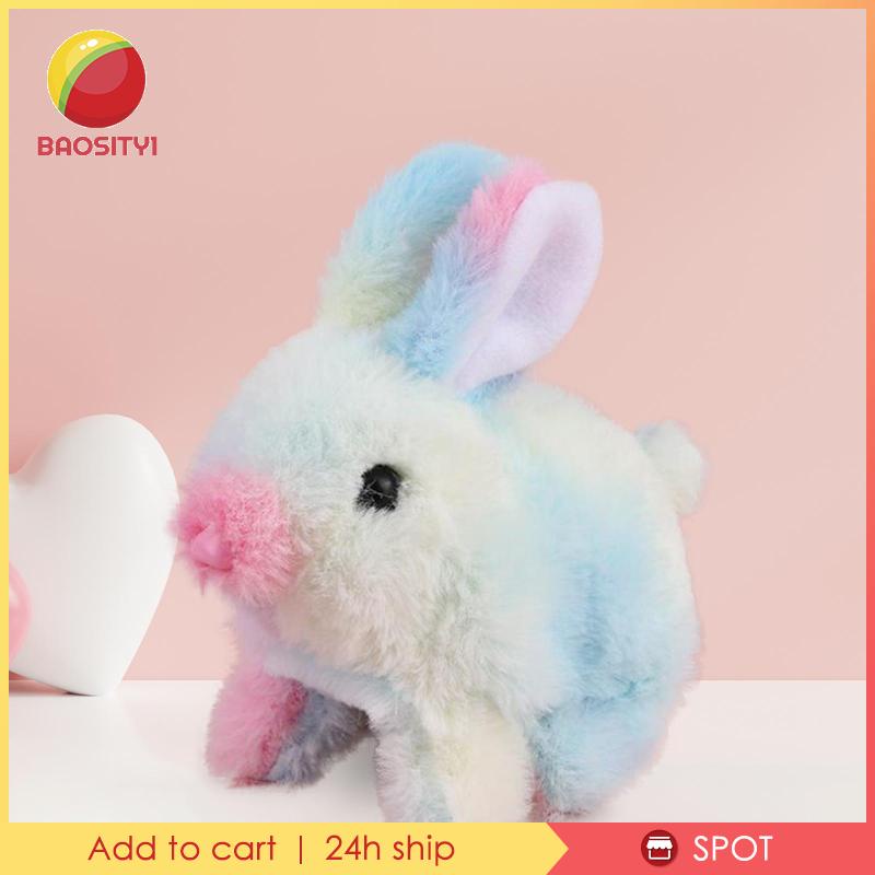 [Baosity1] Đồ Chơi Thỏ Bông Điện Tử Đáng Yêu Cho Bé Gái