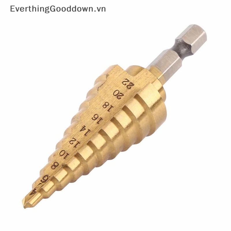 Mũi Khoan Lỗ Hình Nón 4-22MM HSS Chất Lượng Cao