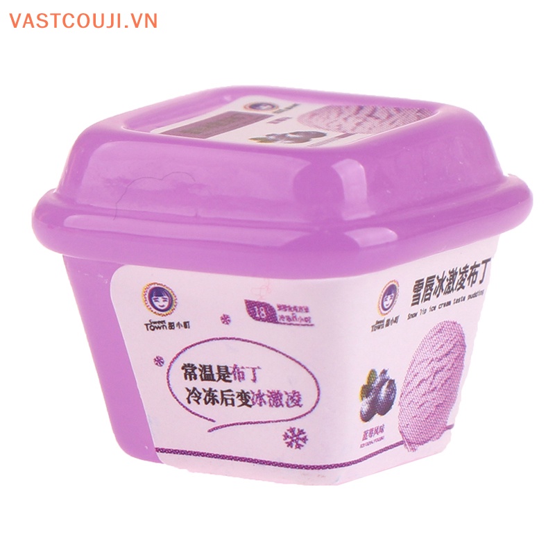 Set 5 Mô Hình Kem VASTJI Dùng Để Trang Trí Nhà Búp Bê