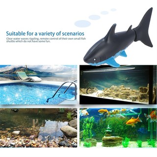 Mini RC Submarine 4 CH Remote Small Sharks Remote Control Toy With USB