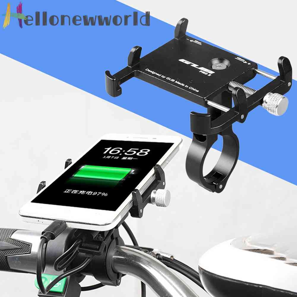 Gub Giá Đỡ Điện Thoại Bằng Hợp Kim Nhôm Gắn Tay Lái Xe Đạp