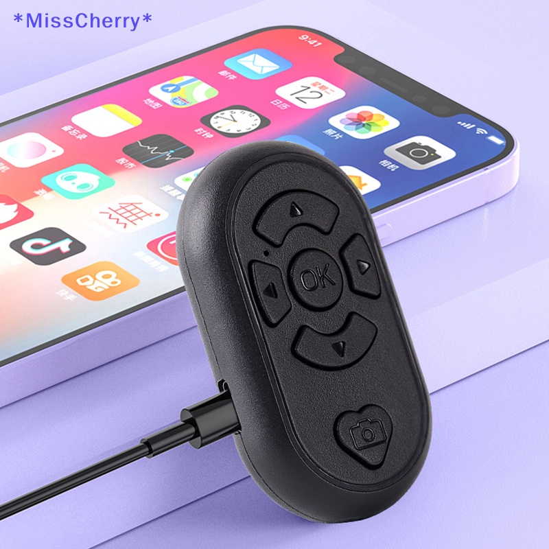 Nút Điều Khiển Chụp Ảnh Tự Sướng Bluetooth Thông Dụng Cho Điện Thoại Di Động Mới