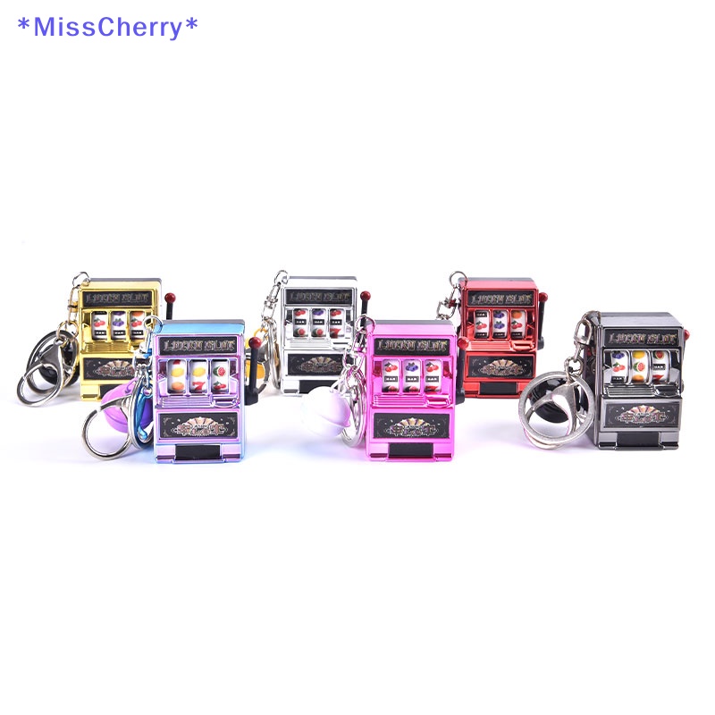 Mchy &gt; Móc Khóa Hình Máy Jackpot Mini Vui Nhộn Cho Bé Mới