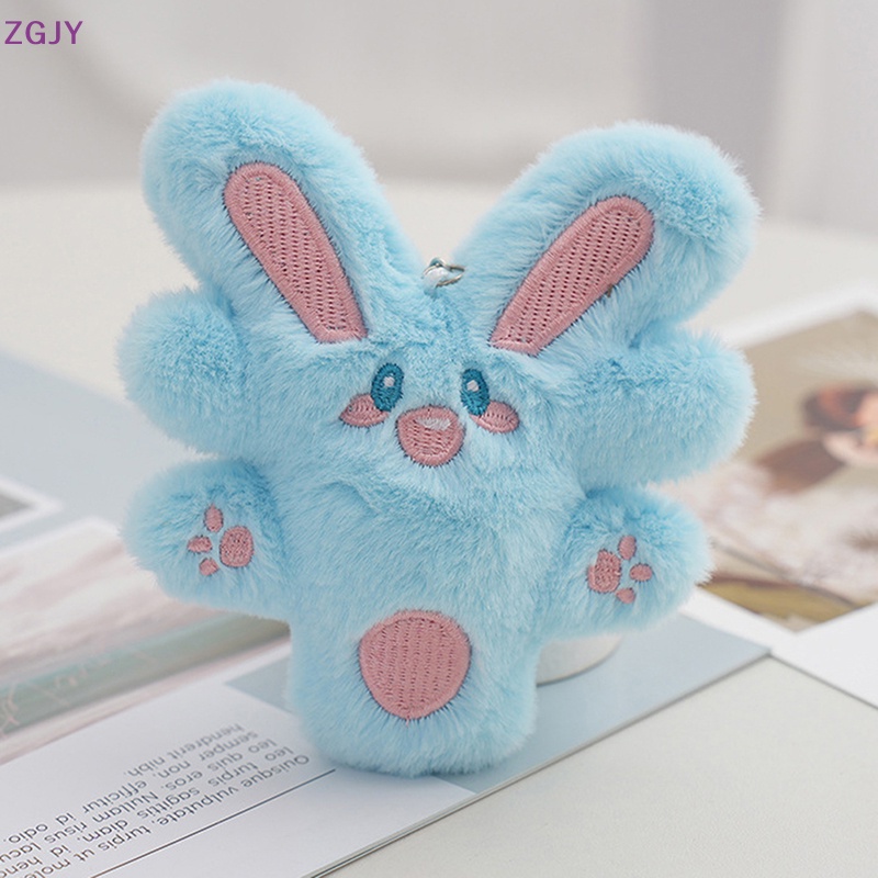 Móc Khóa Thỏ Nhồi Bông Xinh Xắn Mới