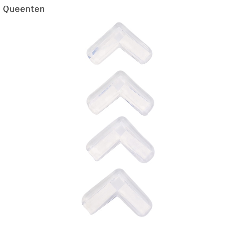 Bộ 4 Miếng Bọc Góc Cạnh Bàn Nội Thất Bằng Silicone Chống Va Chạm Bảo Vệ An Toàn Cho Bé