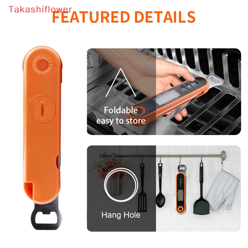 Nhiệt Kế Kỹ Thuật Số Chống Thấm Nước Chuyên Dụng Cho Nấu Ăn