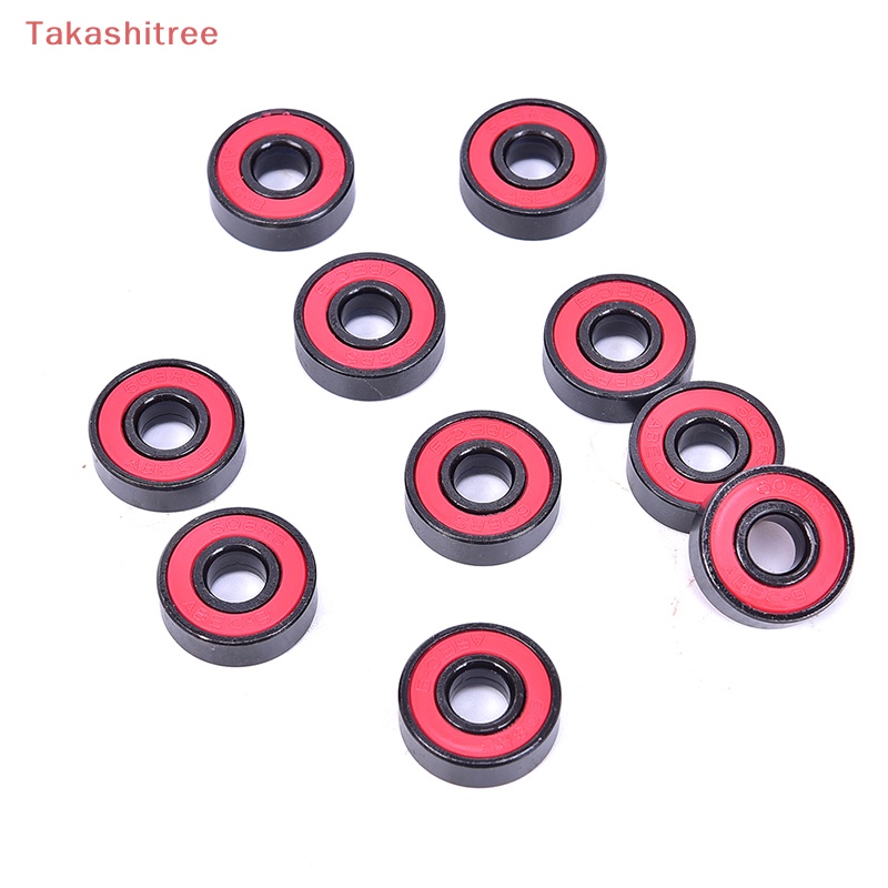 Set 10 Ổ Bi Bằng Thép 608 2RS 608RS 608-2RS Chuyên Dụng