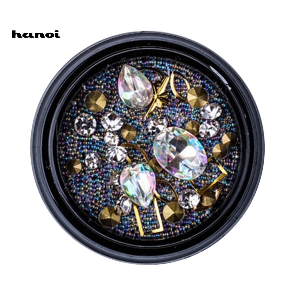 Hạt Cườm Đặc Biệt Nhiều Màu Sắc Đính Móng Nghệ Thuật