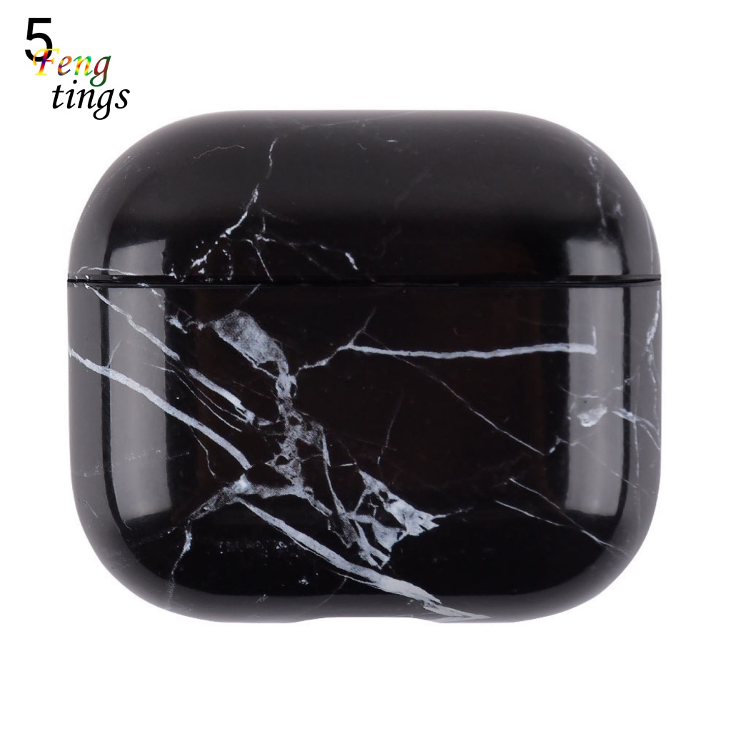 Vỏ Bảo Vệ Hộp Sạc Tai Nghe Bluetooth AirPods 3 Bằng PC Siêu Mỏng Họa Tiết Đá Hoa Cương Chống Rơi / Bụi Bẩn