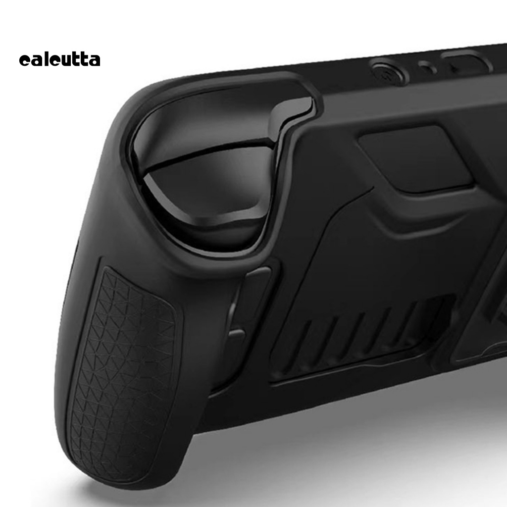 Vỏ Bọc Máy Chơi Game Cầm Tay Bằng Silicon Chống Trầy Chống Trượt Có Giá Đỡ Có Thể Gập Lại