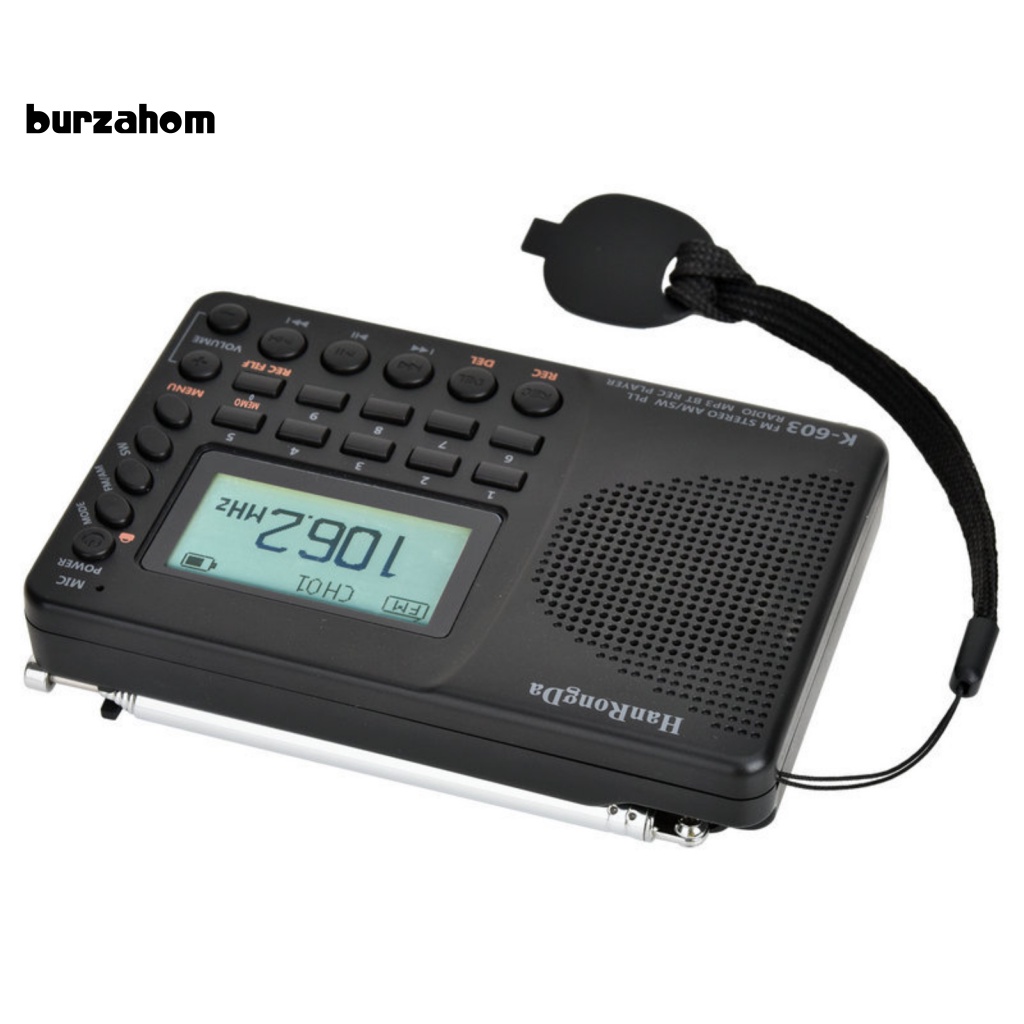 Radio K-603 Kết Nối Bluetooth 5.0 Đa Năng Cho Mọi Lứa Tuổi