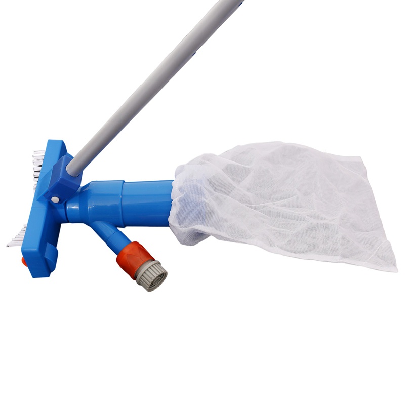 Bộ Máy Hút Bụi Vệ Sinh Dưới Nước Kèm Cọ Và Ống Nối Chuyên Dụng Cho Sân Vườn