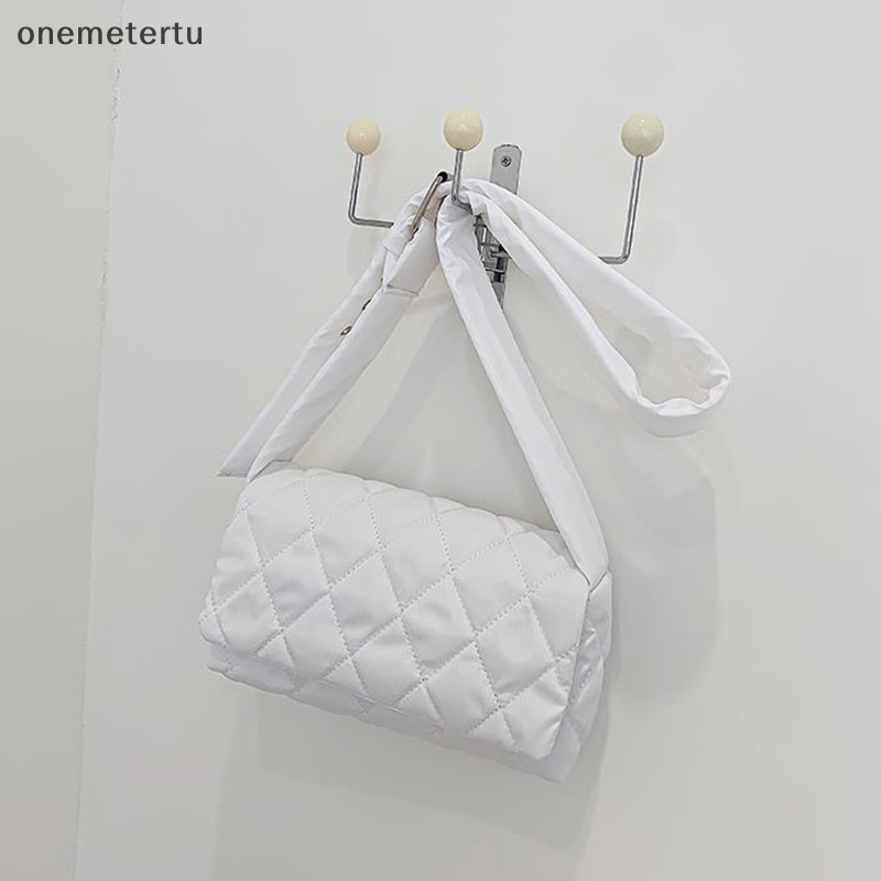 Onemetertu Túi Xách Đeo Vai Bằng Nylon Cotton Sáng Bóng Sức Chứa Lớn Cho Nữ EN
