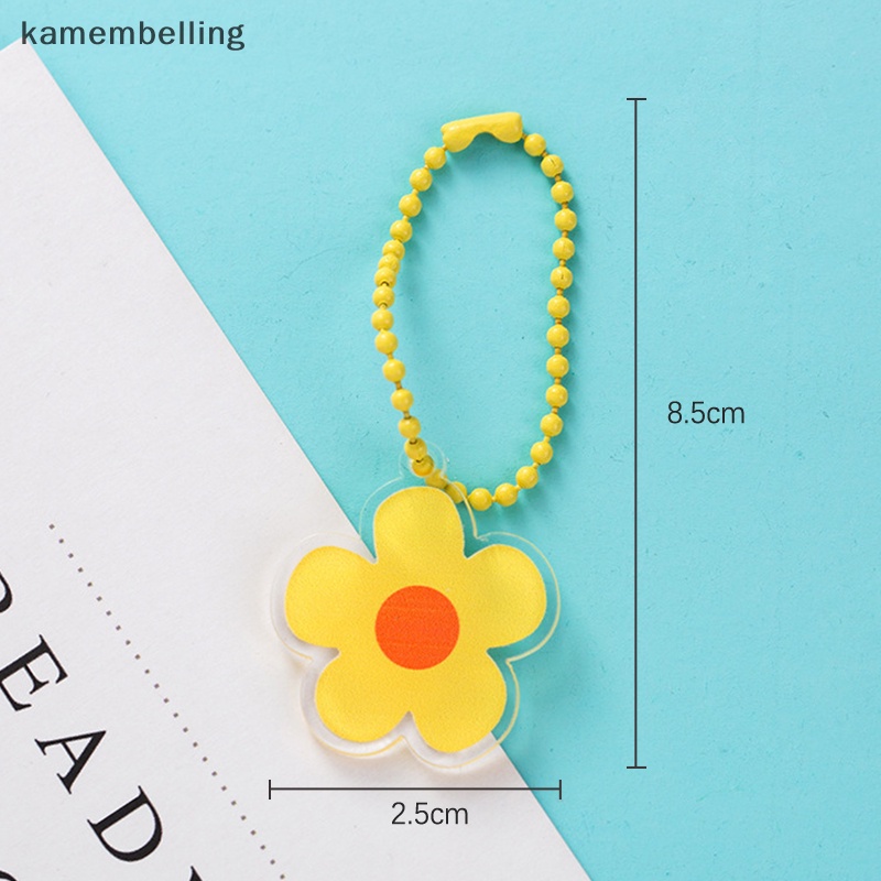 Móc Khóa Hình Hoa Hướng Dương Bằng Acrylic Dễ Thương