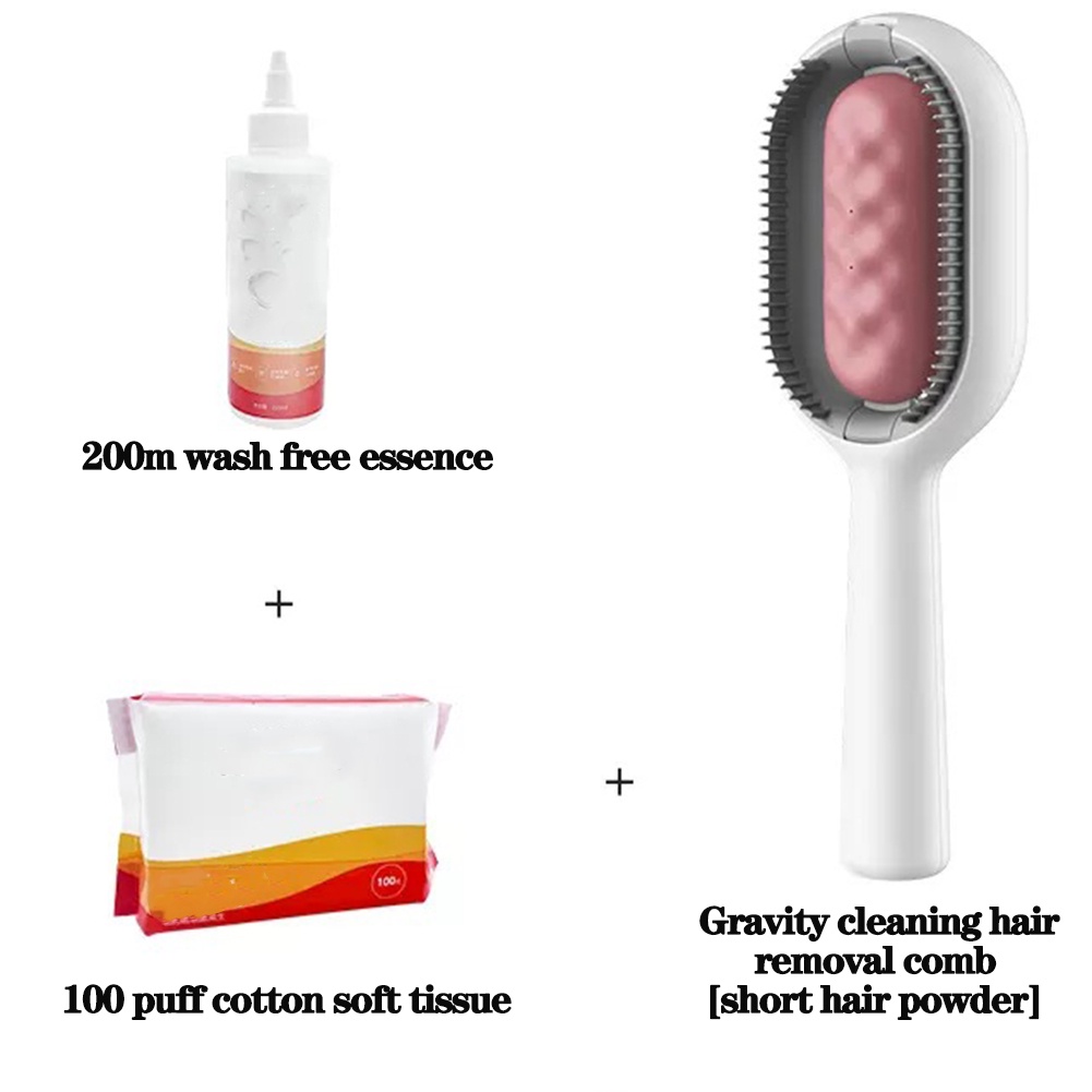 Lược Chải Lông Cầm Tay Mát Xa Có Thể Tái Sử Dụng Cho Chó Mèo