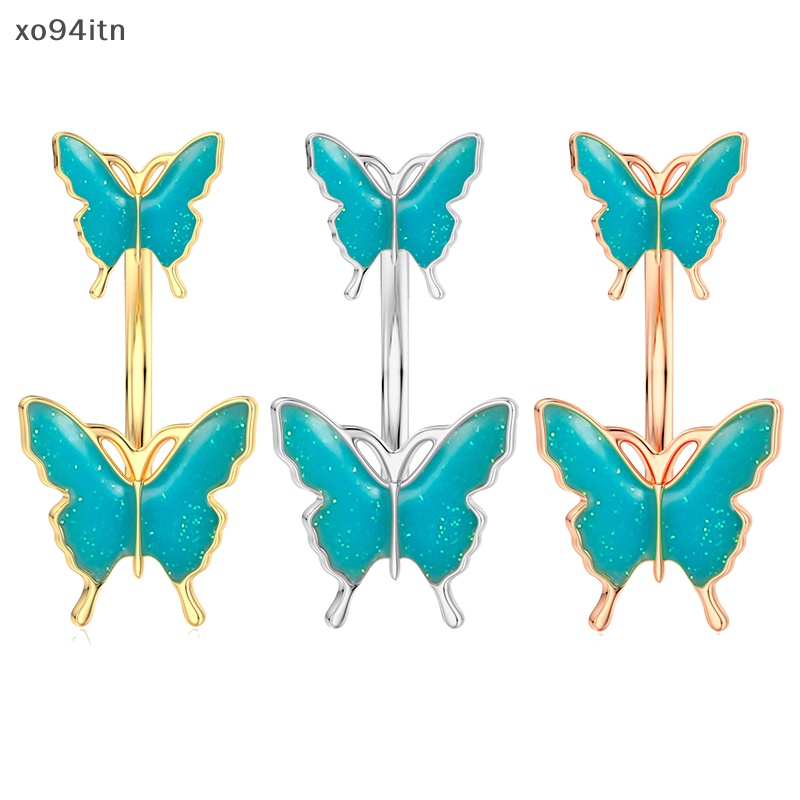 Khuyên Rốn Hình Bướm Bằng Thép Không Gỉ Cho Nữ