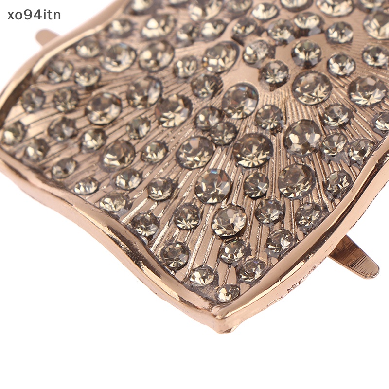 1 Cặp Phụ Kiện Kẹp Giày Cao Gót Đính Đá Cho Cô Dâu