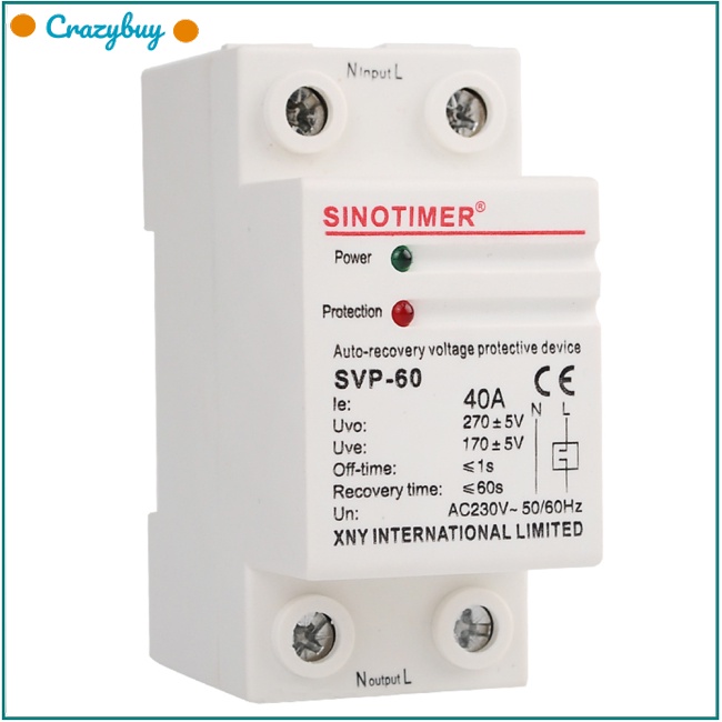 Thiết Bị Kết Nối Bảo Vệ Điện Áp Linh Hoạt CR 220V