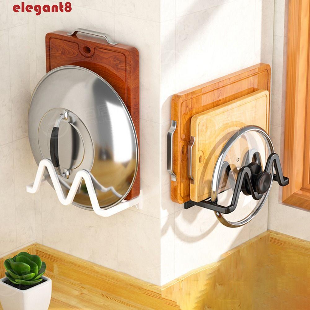 Giá Đỡ Nắp Nồi Gắn Tường Đa Năng Siêu Bền Tiện Dụng Cho Gia Đình