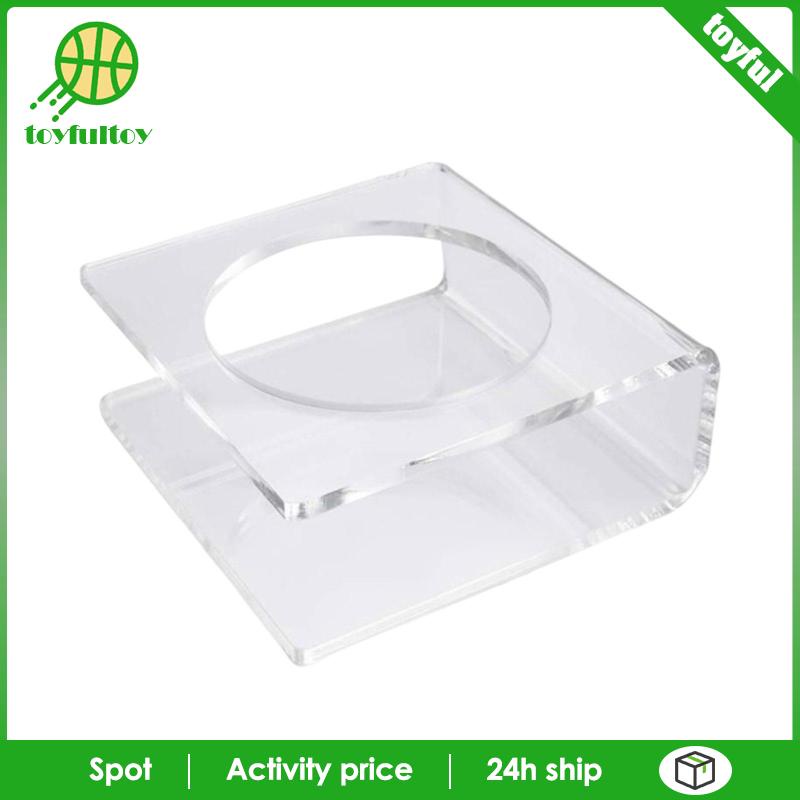 [Toyfulcabin] Giá Đỡ Trưng Bày Bóng Rổ Bằng Acrylic Hình Cầu Cho Bóng Chuyền / Bát Gốm Trong Nhà