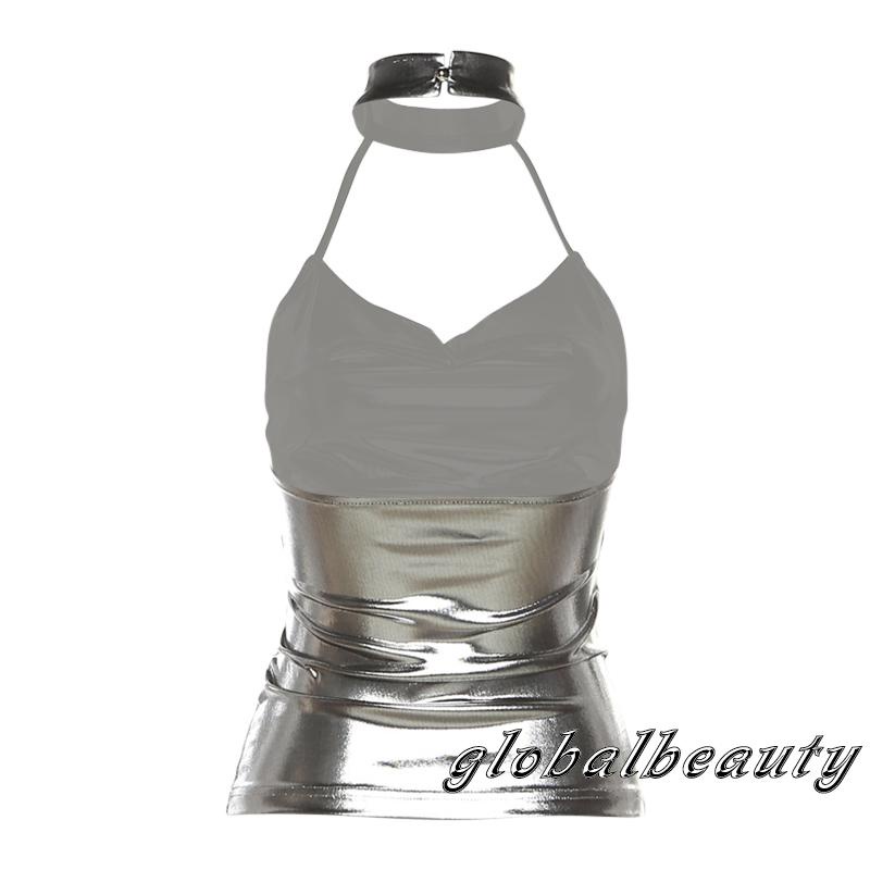 Áo Dây Hở Lưng Màu Trơn Thời Trang Mùa Hè Cho Nữ