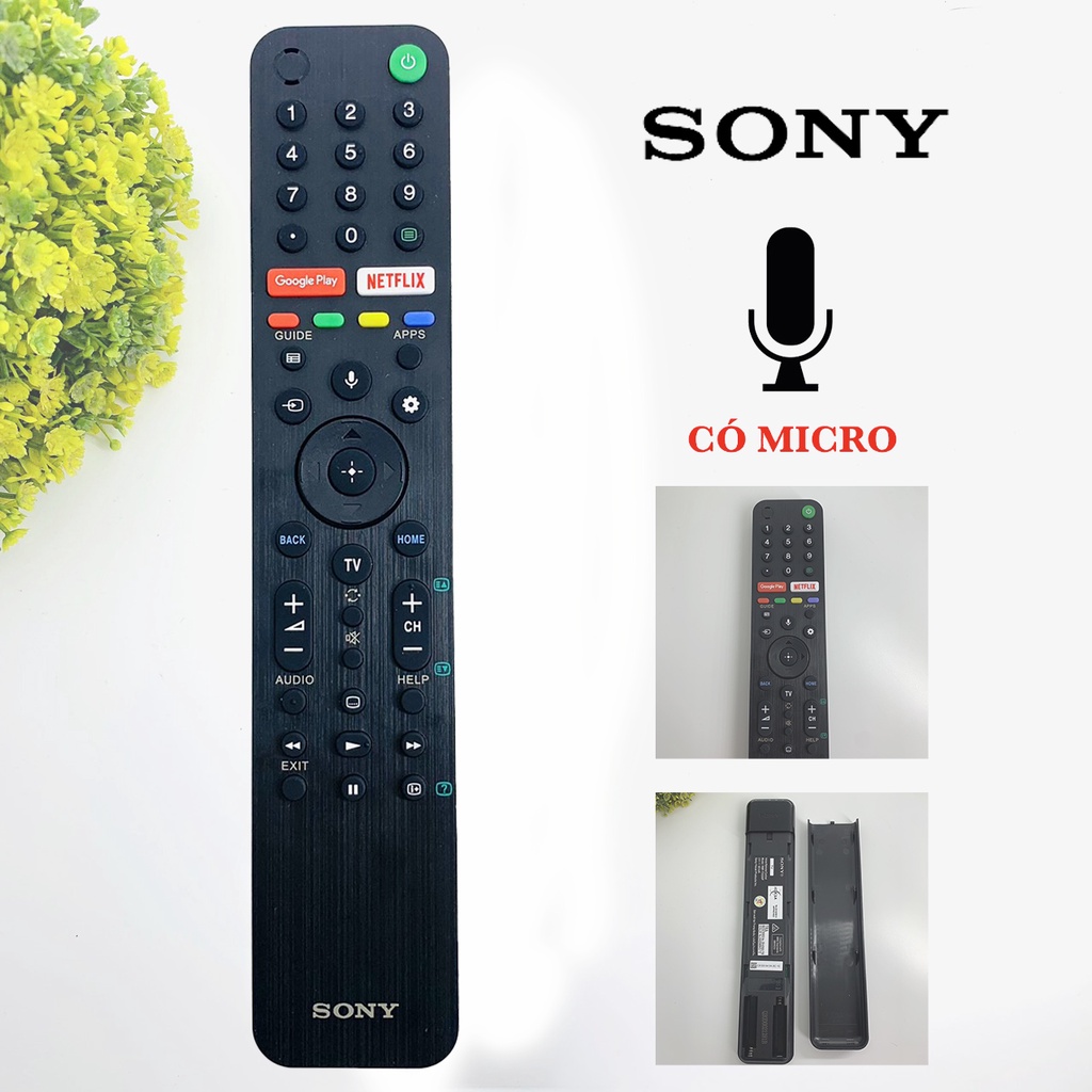 Remote TV SONY MICRO TX500P LOẠI ĐẸP PHÍM MỀM GIÁ THỢ [TẶNG PIN - GIÁ SỈ LH]