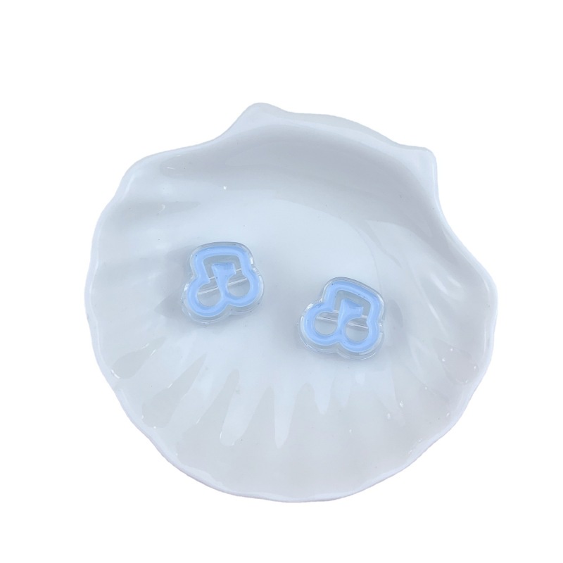 Set 10 Hạt Xỏ Lỗ Bằng Acrylic Trong Suốt Dùng Trang Trí Điện Thoại