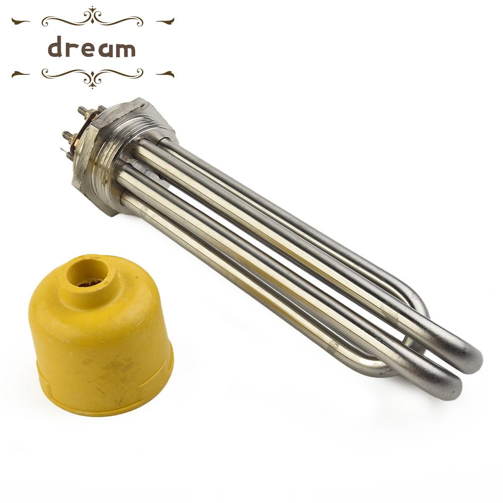 【DREAMLIFE】Heating Pipe Accessories Replacement 1 Set 230V <0.5 MA. Stainless Steel