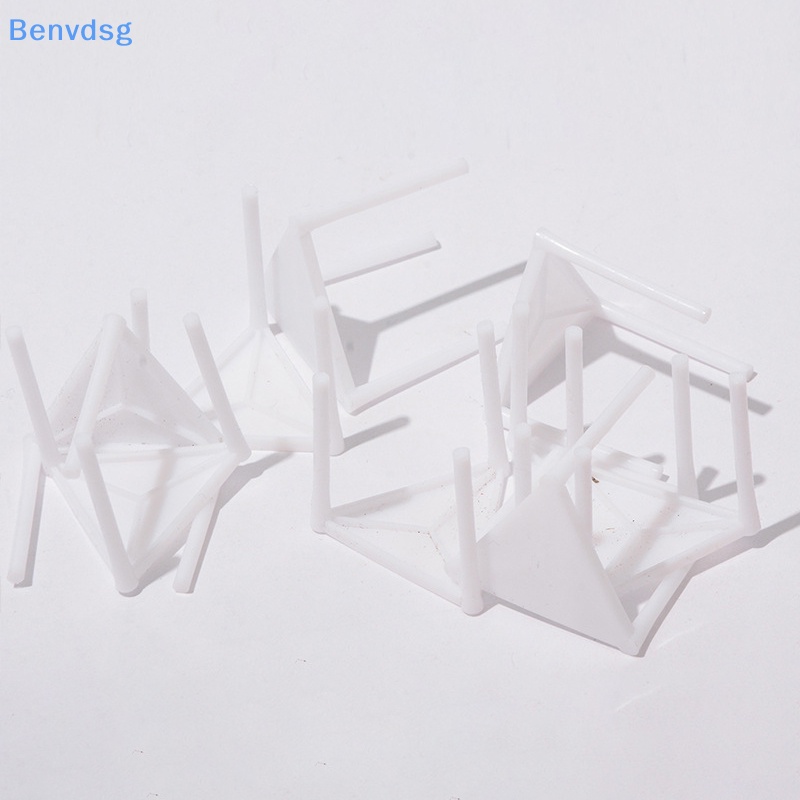 Bộ 100 Giá Đỡ Bánh Pizza Bằng Nhựa Màu Trắng Tiện Dụng