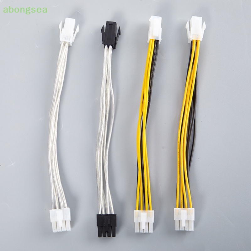 Dây Cáp Nối Dài Chuyển Đổi Nguồn Bo Mạch Chủ CPU Máy Tính 4Pin Sang 8Pin