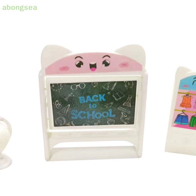 Set 8 Mô Hình Nội Thất Mini Tỉ Lệ 1 / 6 Cho Nhà Búp Bê 16cm