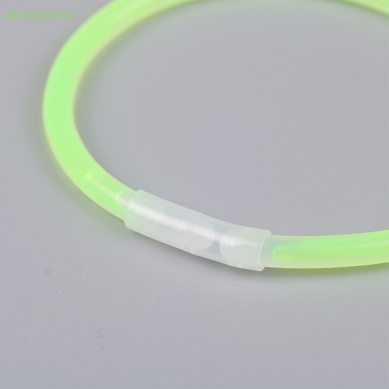 Abongsea Set 100 Que Phát Quang Nhiều Màu Sắc Dùng Để Trang Trí Vòng Tay / Dây Chuyền