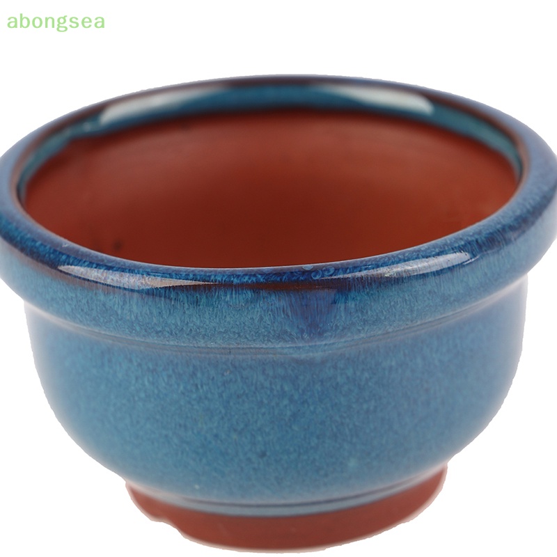 1 Chậu Cây Bằng Gốm Màu Tím Phong Cách Trung Hoa Bongsea