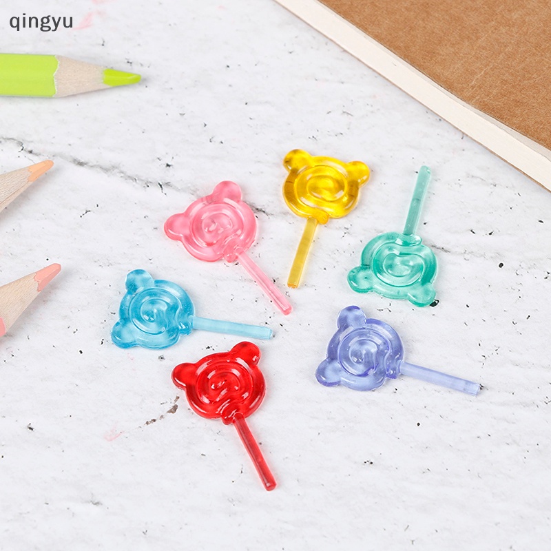 Bộ 6 Kẹo Lolipop Đồ Chơi Búp Bê Tỉ Lệ 1: 12