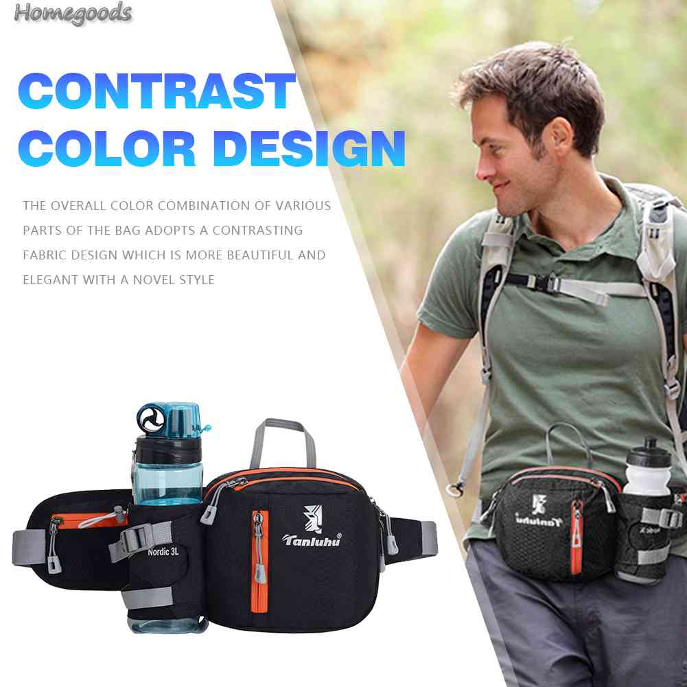 Pro-hot Túi Đeo Thắt Lưng Nylon Chống Trộm Thoáng Khí Phụ Kiện Thể Thao [homegoods.vn]