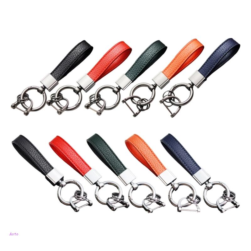 Móc Khóa Da Đen Cho Nam Nữ