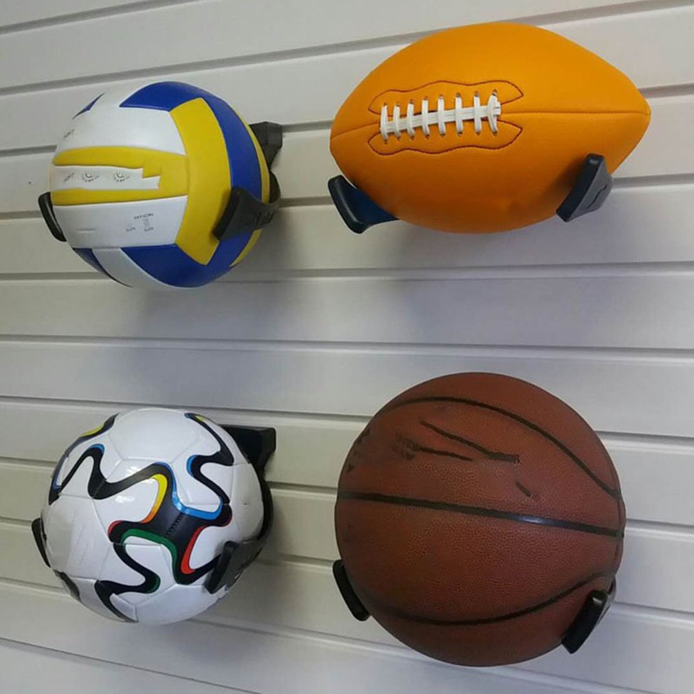 Ball Claw Perforation-Free Holder Rack Wall Mounted Sports Basketball Football Storage Display On Indoor Home [Q/3]