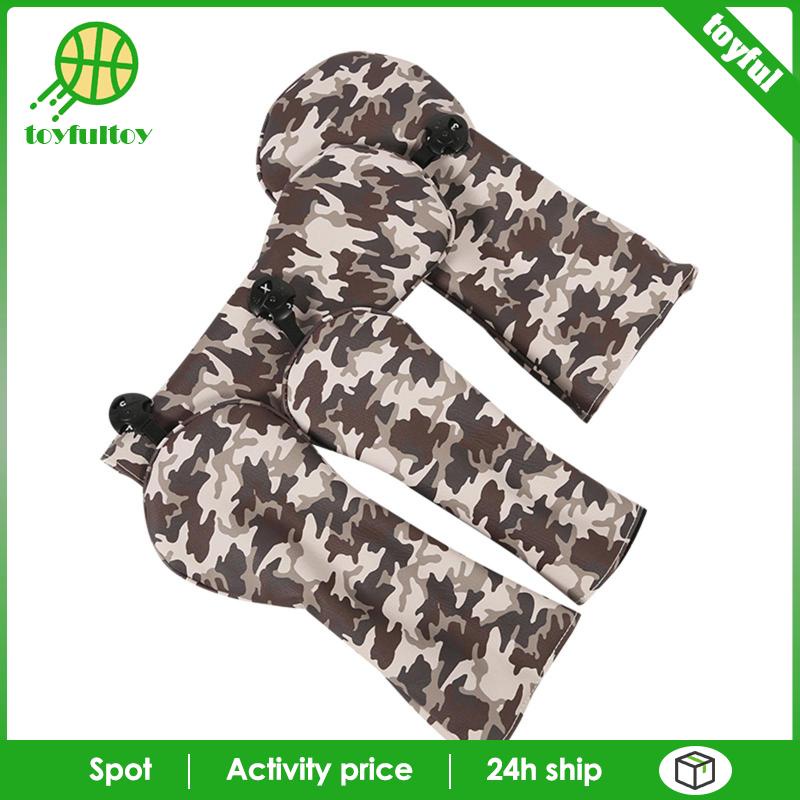 Set 4 Vỏ Bọc Đầu Gậy Đánh Golf Bằng Da Cho Nữ