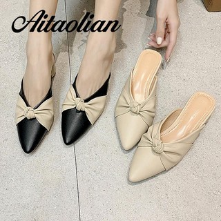 Giày Cao Gót Mũi Nhọn Thời Trang Thanh Lịch Dành Cho Nữ